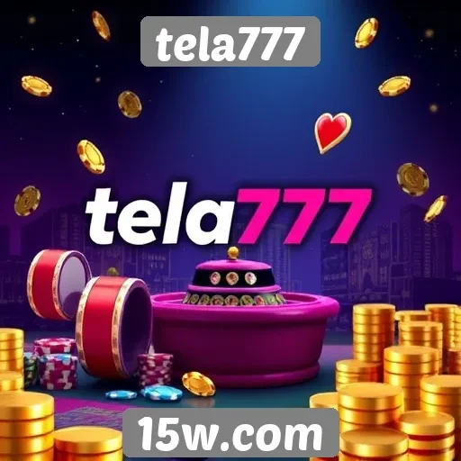 Visão geral do site de jogos tela777