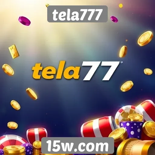 Atrações e promoções do site Tela777